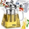DZBANEK SZKLANY 490ml Z ZAPARZACZEM DO HERBATY ZIÓŁ 259411